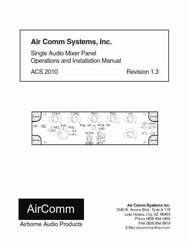 Air Comm Systems Music Mixer ACS 2010-page_pdf